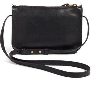 Madewell Simple Crossbody Bag (Black)